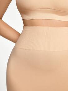 SHEIN Shape Falda faja de talle alto control de barriga levantamiento de glúteos