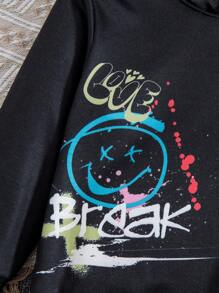 SHEIN 年輕女孩們套裝 - 黑色 - 查看 6