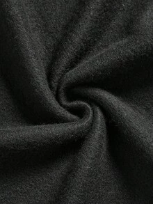 SHEIN Coolane In Giáng sinh Dây rút Hoodie - màu đen - Xem 4