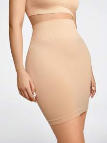 SHEIN Shape Falda faja de talle alto control de barriga levantamiento de glúteos