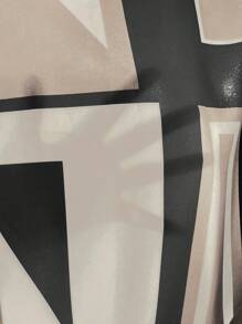 Lyxana Geo Print Button Front Shirt Dress Maxi Women Outfit Fall Cloth For Women