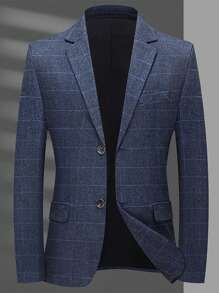 Blazers de hombres - Azul - Ver 1