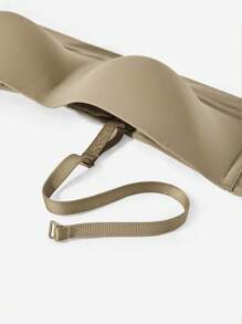 LUVLETTE Dream Curve Support +Wireless Longline Strapless Lingerie As Outerwear Half Lingerie As Outerwear Basic Bra Tube Top