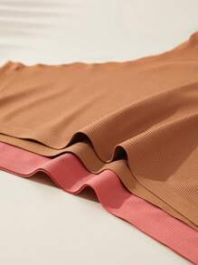 Plus 3pack Scallop Trim No Show Panty - Multicolor - View 5