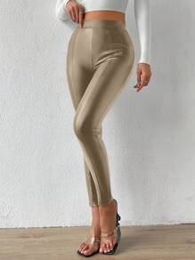 Chiquease Leggings PU - Dorado - Ver 5