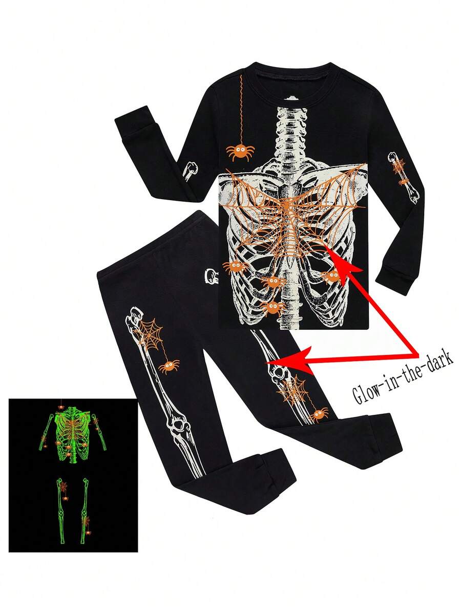 Bộ đồ ngủ Bé trai - màu đen - Xem 1