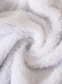 SHEIN 中性宝宝可爱卡通汽车图案连帽夹克带保暖内衬 - 彩色 - 查看 6