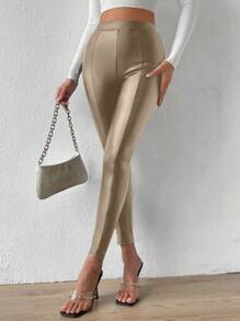 Chiquease Leggings PU - Dorado - Ver 3