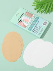 大碼4入組素色內大腿耐磨貼布 - 杏色 - 查看 2