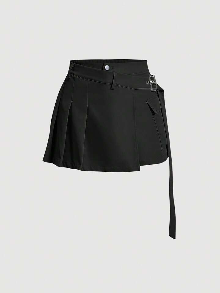 YUNSE ♥ Buckle Pleats Skirt /追跡付 YUNSE ♥ Buckle Pleats Skirt /追跡付 (スカート) 119951038