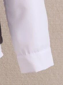 Tween Boy Solid Button Front Waistcoat & Shirt - Grey - View 4