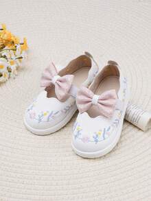Infant Flat Shoes - White - View 9
