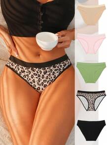 SHEIN 5入組內褲 - 彩色 - 查看 1