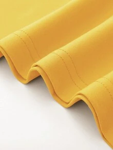 Manfinity Homme Men Plus Slogan Graphic Tee - Yellow - View 4