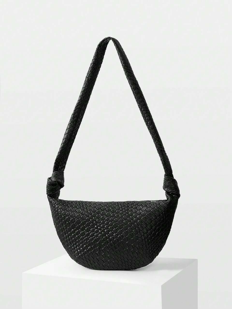MOTF TEXTURE SOLID COLOR WOMEN'S SHOULDER BAG