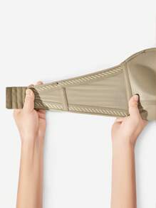 LUVLETTE Dream Curve Support +Wireless Longline Strapless Lingerie As Outerwear Half Lingerie As Outerwear Basic Bra Tube Top