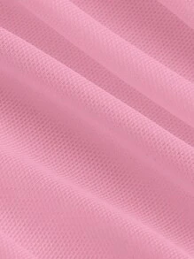 SHEIN MOD Top de tirantes unicolor fruncido - Rosa - Ver 4