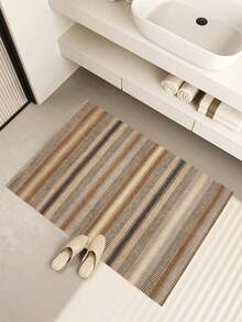 SHEIN 北歐風格幾何防水和防滑客廳,廚房地墊 - 彩色 - 查看 5