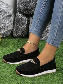 Women's Sports Shoes - Black - View 4