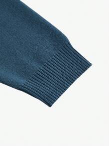 SHEIN LUNE Plus Graphic Pattern Sweater Knit Pullover Fall Winter Outfit