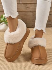 女性雪地靴 - 棕色 - 查看 3