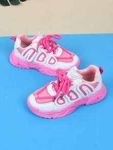 兒童運動鞋 - 玫紅色 - 查看 5
