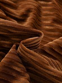 Cô gái Đồ họa Chữ cái Viền Ruffle Viền Ruffle Đầm - Nhiều màu - Xem 5