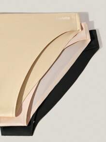 LUVLETTE 3入組套中腰比基尼泳裝內褲 - 彩色 - 查看 6