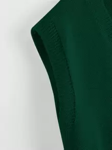 Franclia V Neck Sweater Vest