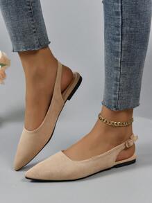 Zapatos planos de mujeres - Albaricoque - Ver 1