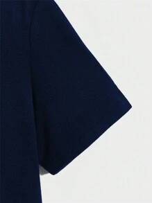 Manfinity Homme Men Landscape Print Tee - Royal Blue - View 3