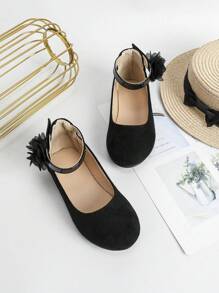 Modisch Flache Kunstleder Tanzschuhe für Studenten , Gemütlich Outdoor Schuhe für Wenig Mädchen
