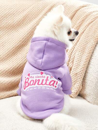 JV Designs Artist Girlcore Cute Pet Kawaii Sweatshirt With Pink And Purple Printing For Holiday, Valentine's Day