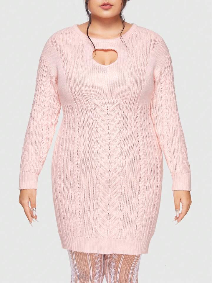white christmas dresses Plus Size Renae 2pc Sweater Dress