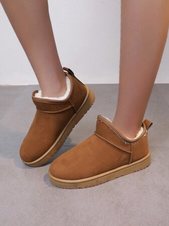 Kvinnors varma, mångsidiga och bekväma snöstövlar för vintern