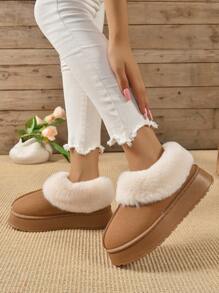 女性雪地靴 - 棕色 - 查看 5