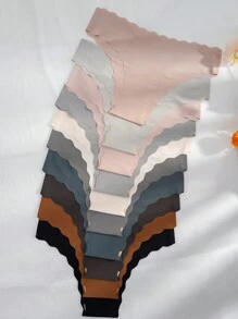 10包貝殼邊無痕內褲套裝 - 彩色 - 查看 1