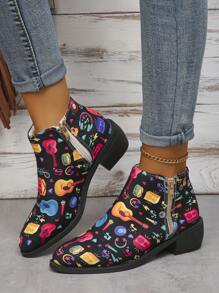 Women's Ankle Boots And Booties - Black - View 2