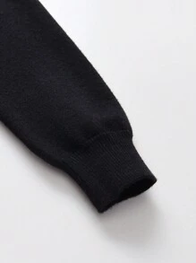 SHEIN 女大童兔子&字母圖案套頭毛衣 - 彩色 - 查看 5