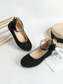 Modisch Flache Kunstleder Tanzschuhe für Studenten , Gemütlich Outdoor Schuhe für Wenig Mädchen