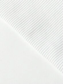 Manfinity EMRG Men Letter Graphic Sweatshirt & Drawstring Waist Sweatpants - White - View 6