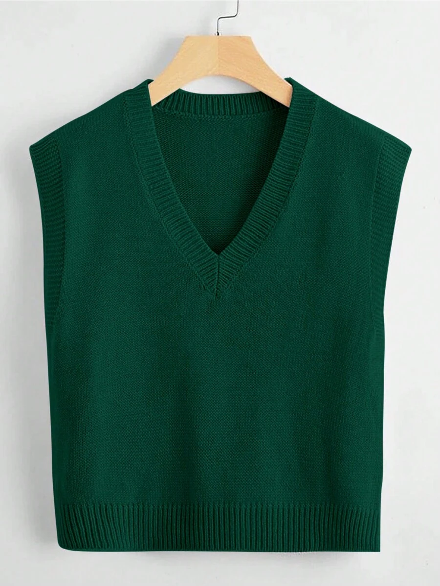 Franclia V Neck Sweater Vest