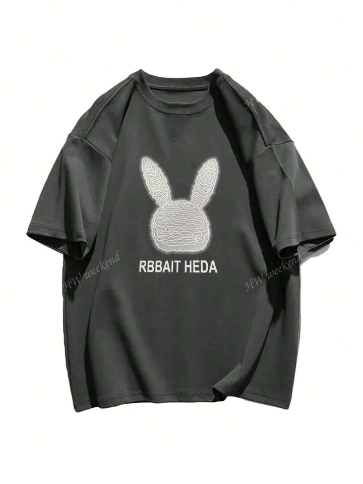 SHEIN EZwear プラス 文字グラフィック カラーブロック ドロップショ SHEIN EZwear プラス 文字グラフィック カラーブロック ドロップショ