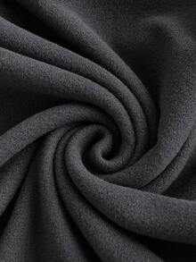 SHEIN BASICS Hơn Chất rắn Váy Cami Bodycon - Xám - Xem 8