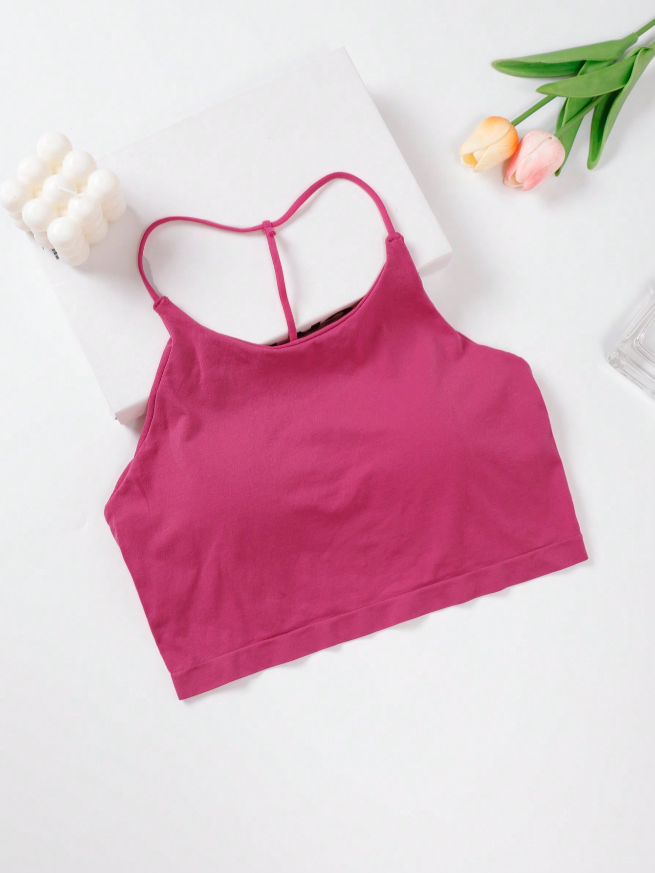 Tween Girl Solid Wireless Bra SHEIN USA