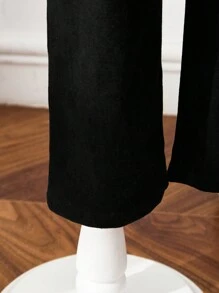 SHEIN Young Boy Bow Front Shirt & Plaid Print Vest Jacket & Pants & Hat - Multicolor - View 4