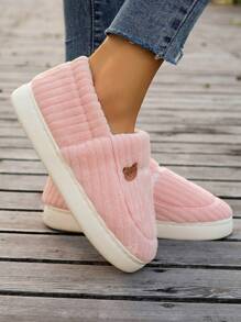 女士保暖冬季便鞋，冬季 - 粉色 - 查看 7