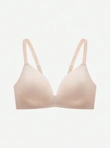 LUVLETTE Dream Curve Support+ 无钢圈无缝 T 恤文胸 - 杏色 - 查看 10