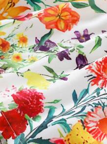 SHEIN 女嬰印花吊帶洋裝