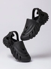 Women's Hollow Out Sandals Outdoor Slipper Large Size Unisex Couple Slides For Indoor & Outdoor Use